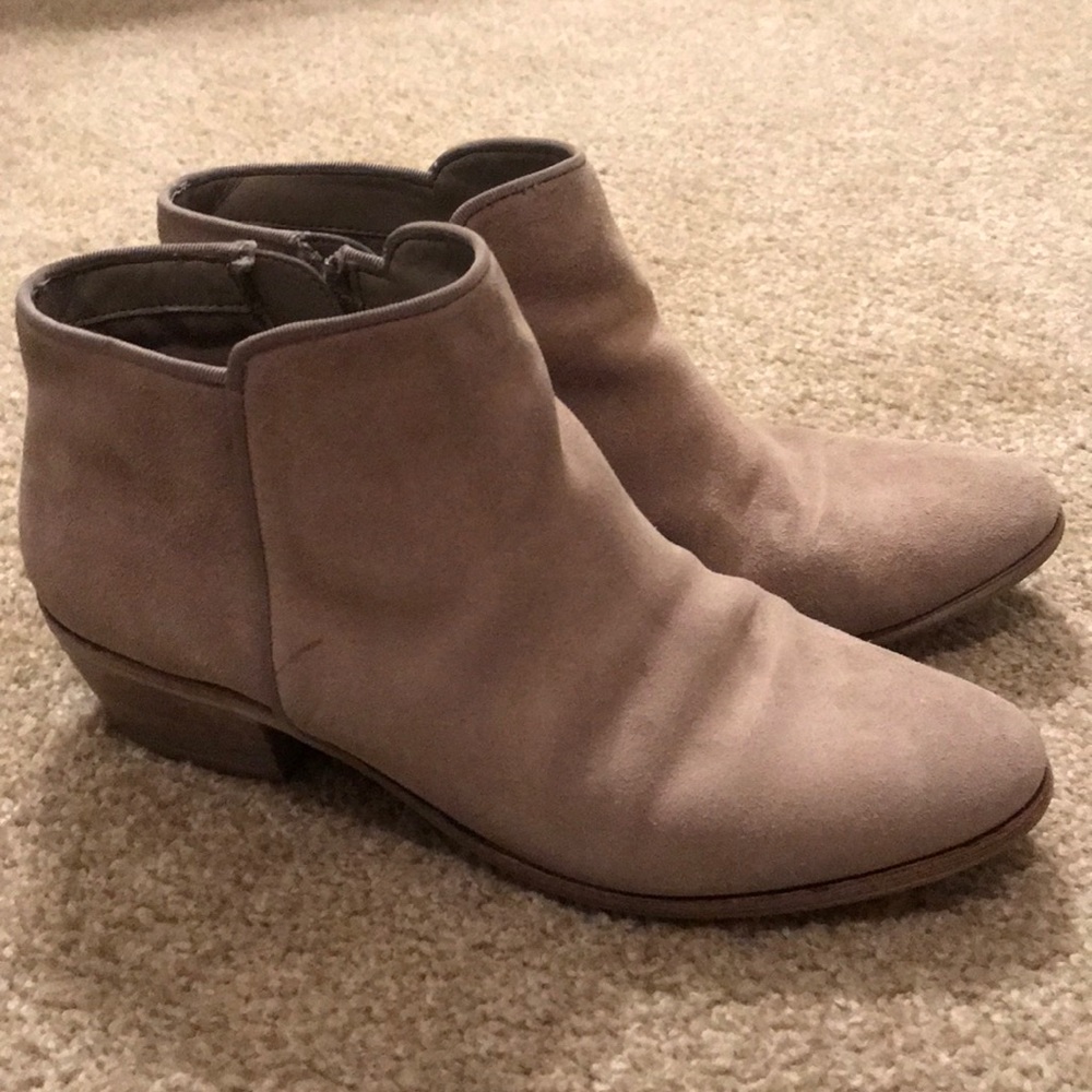 Sam Edelman tan booties